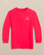 Kids Cozy Fireplace Long Sleeve T-Shirt