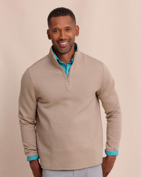 Oak Island Reversible Quarter Zip