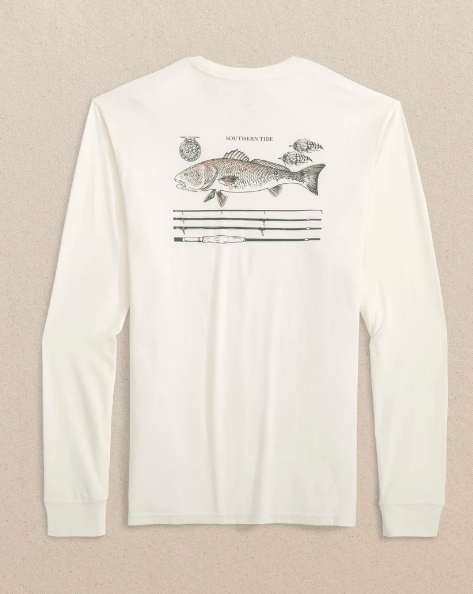 ST Redfish Rod Long Sleeve T-Shirt