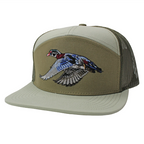 Swamp Duck 7 Panel Hat - Light Sage