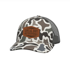 Topo Leather Trucker Hat - Localflage