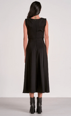 Sleeveless Midi Flair Dress