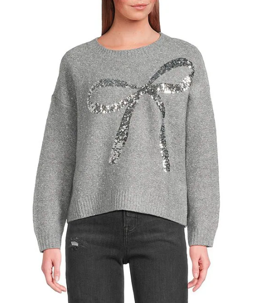 Bow Crewneck Sweater