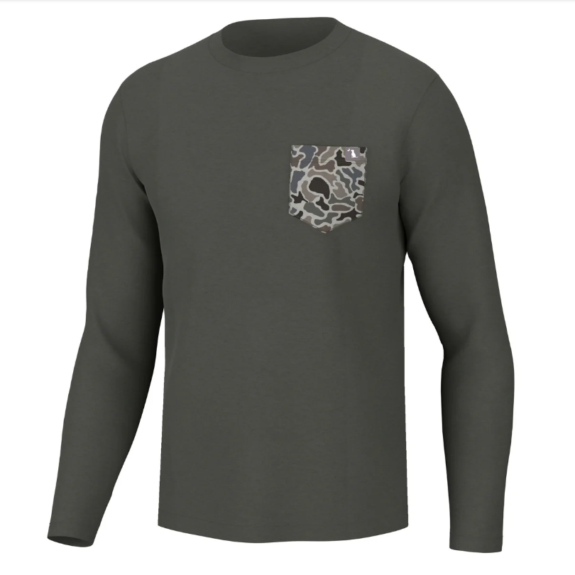 L/S Heather Blend Crew