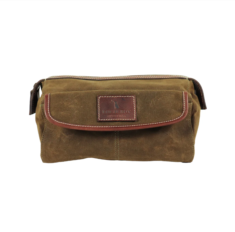 Leather Toiletry Bag