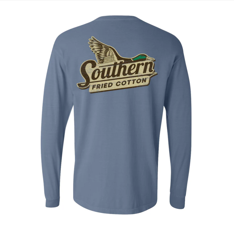 Mallard in Flight- Long Sleeve