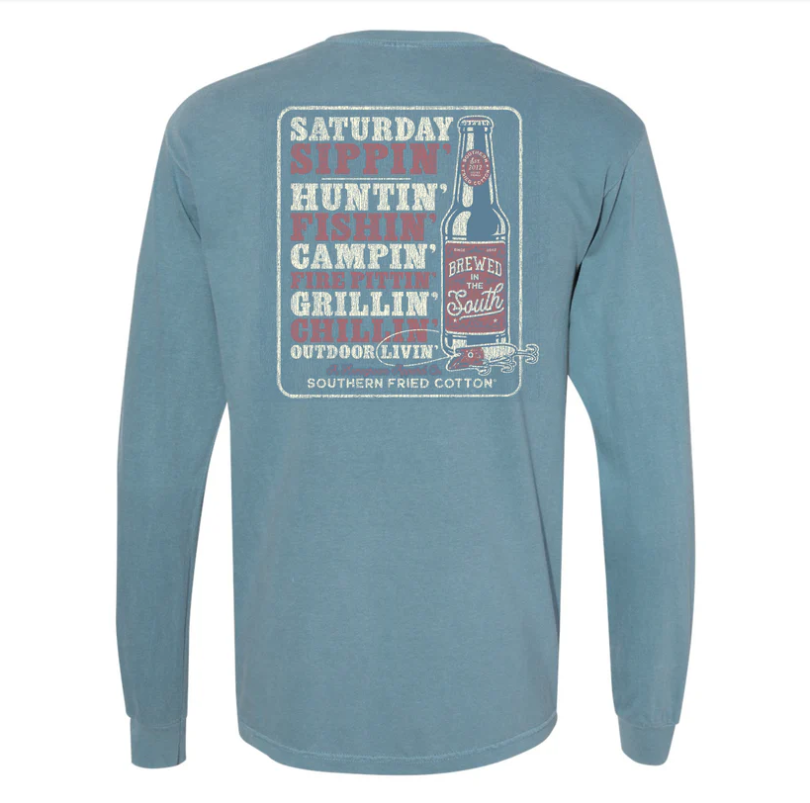 Brewed in the South L/S Tee