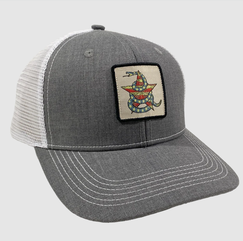 Don't Tread Star Patch Hat - Grey