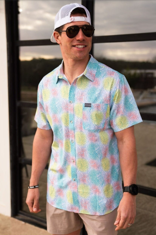 Performance Button Up