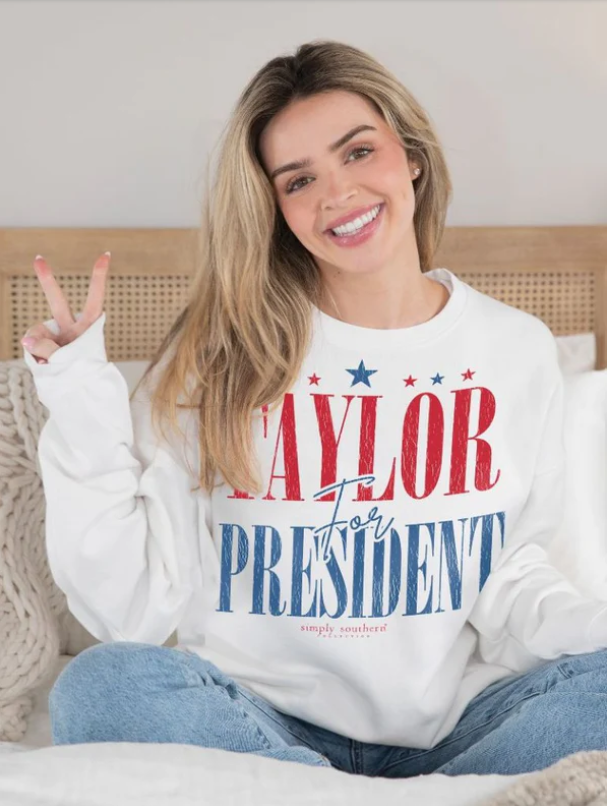 Taylor for Prez Crewneck