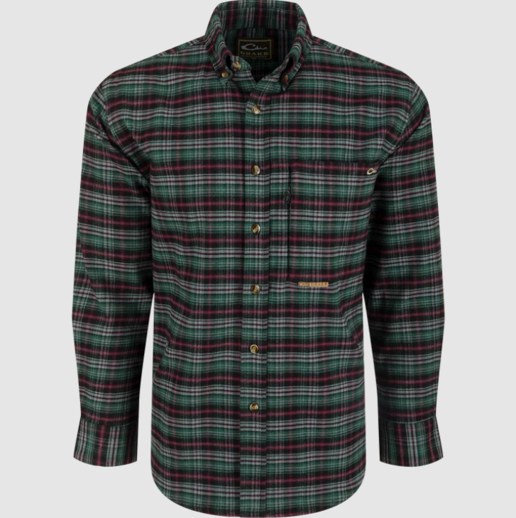 Autumn Brushed Twill Trad Plaid L/S Shirt