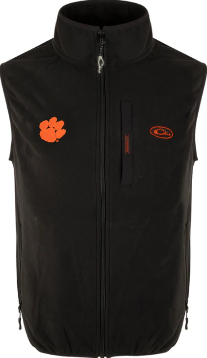 Clemson Camp Fleece Vest