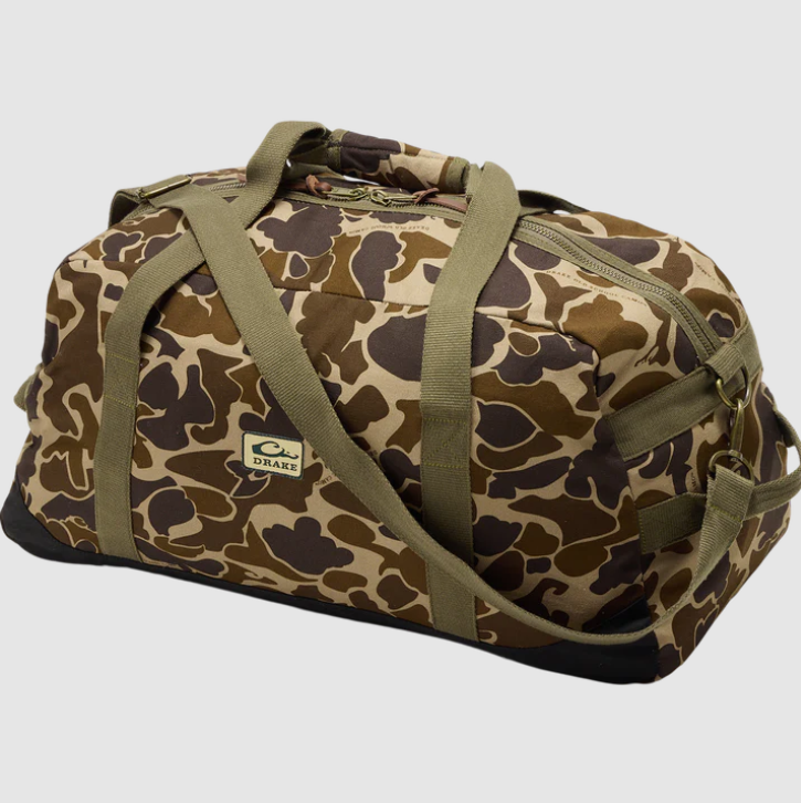 Throwback 80s Duffle Bag - Old School Camo