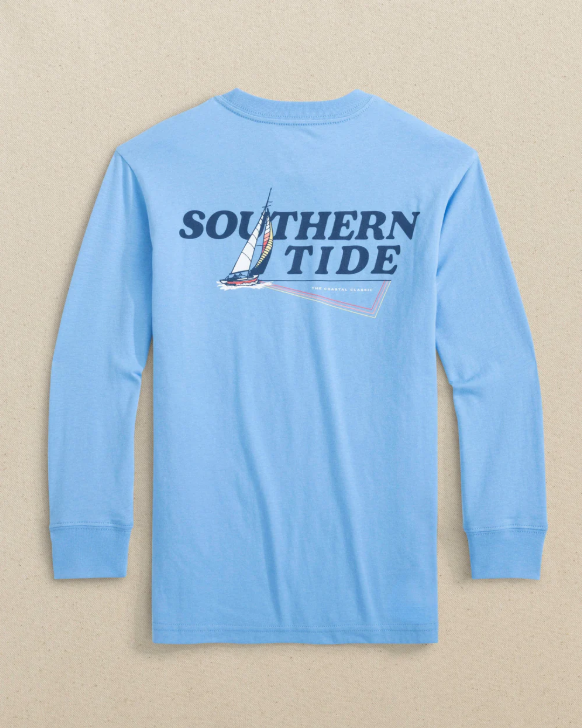Youth Retro Sail L/S Tee