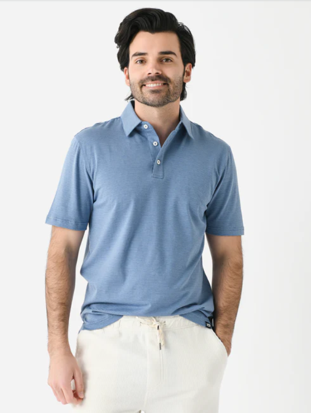 The Seaport Davenport Stripe Polo