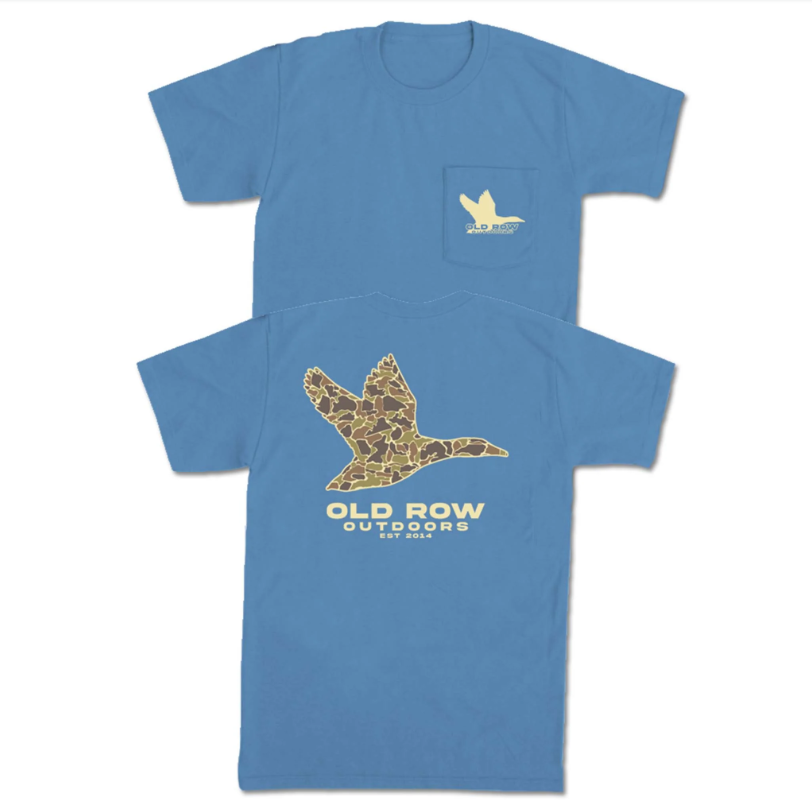 Outdoors Flying Duck Pocket Tee