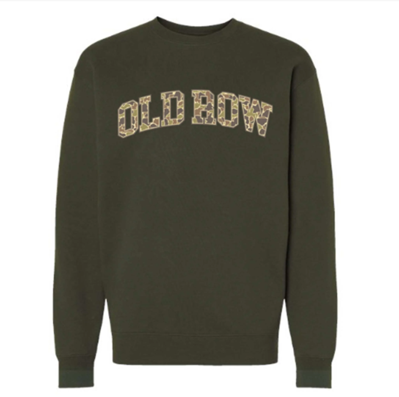 Old Row Camo Crewneck