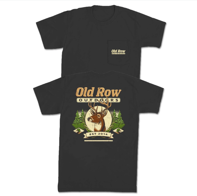 Outdoors Deer Pocket Tee