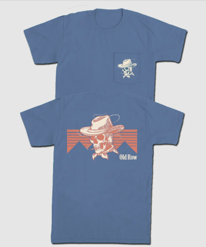 The Cowboy Skull Pocket Tee