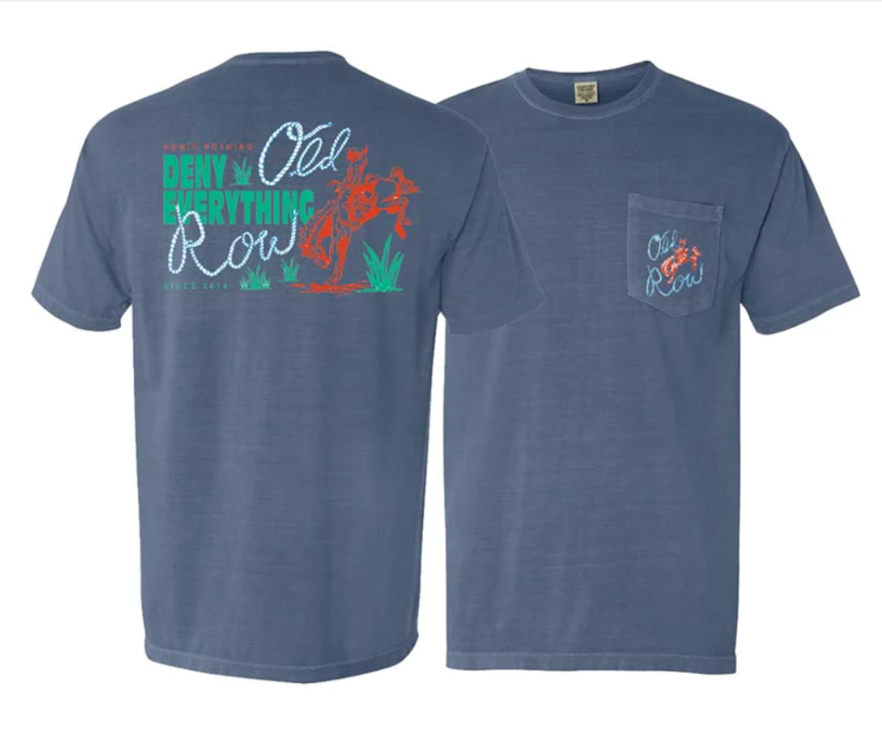 Old Row Outdoors Cowboy Pocket Tee