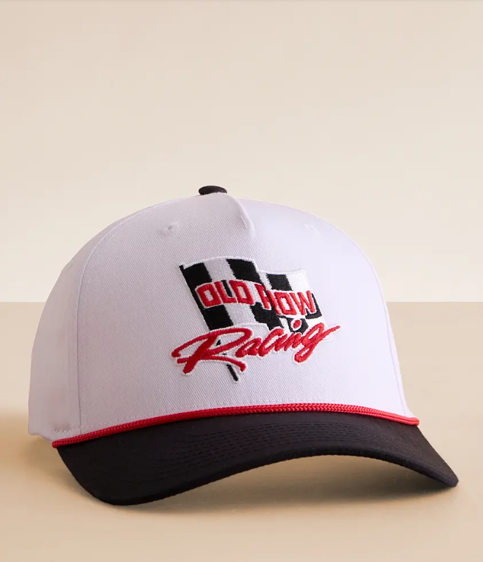 Old Row Racing Rope Hat - White