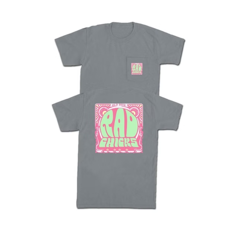 Groovy Chicks Pocket Tee
