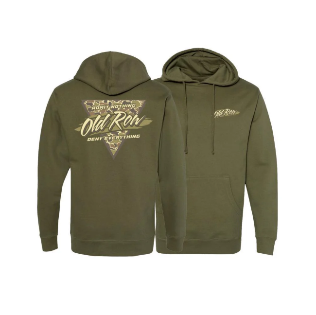 Camo Retro Triangle Hoodie