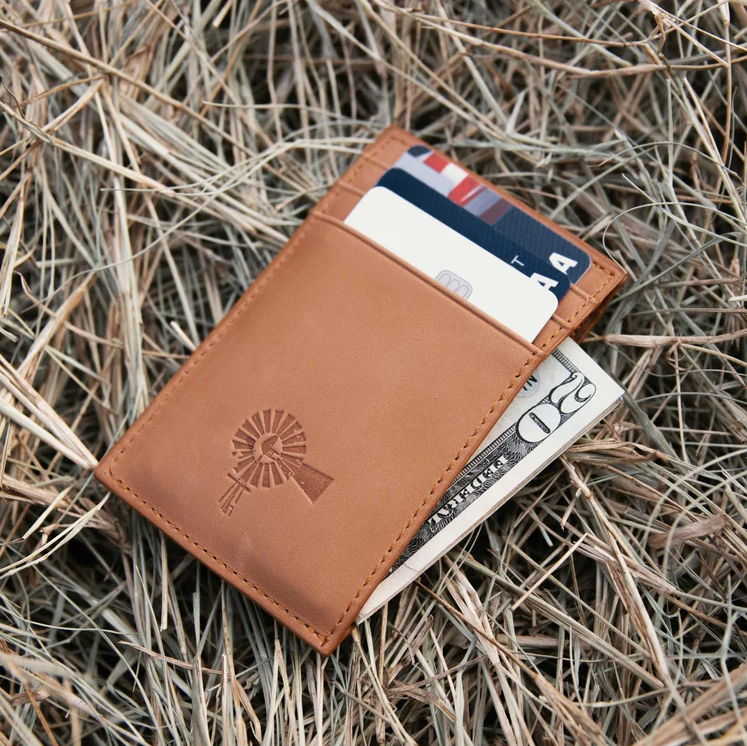 Leather money Clip w/ Bottle Opener