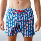 Beer Me- Soft Mesh Swim Trunks