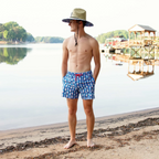 Beer Me- Soft Mesh Swim Trunks