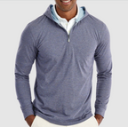 Finney Striped 1/4 Zip Hoodie