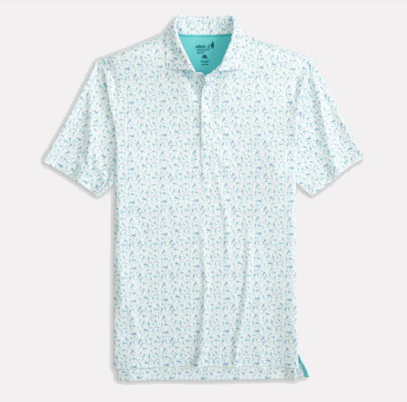 Sand Bagger Printed Jersey Performance Polo