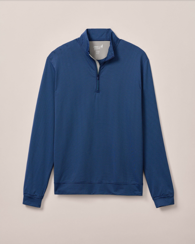 Jamie Jacquard Stretch 1/4-Zip Pullover