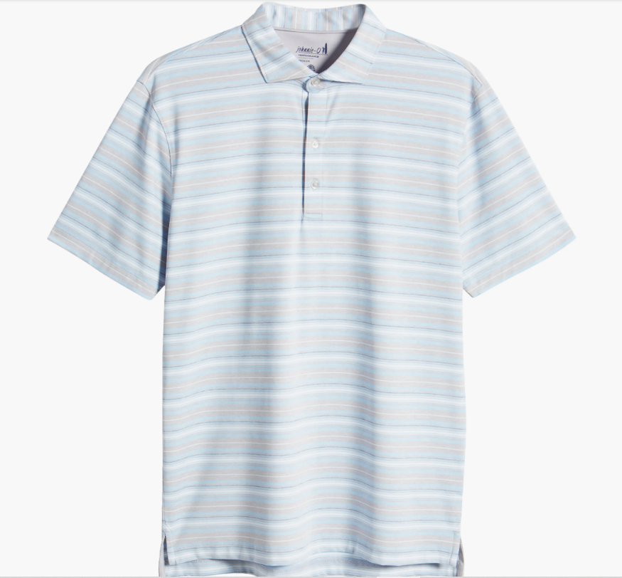 Coope Stripe Performance Polo