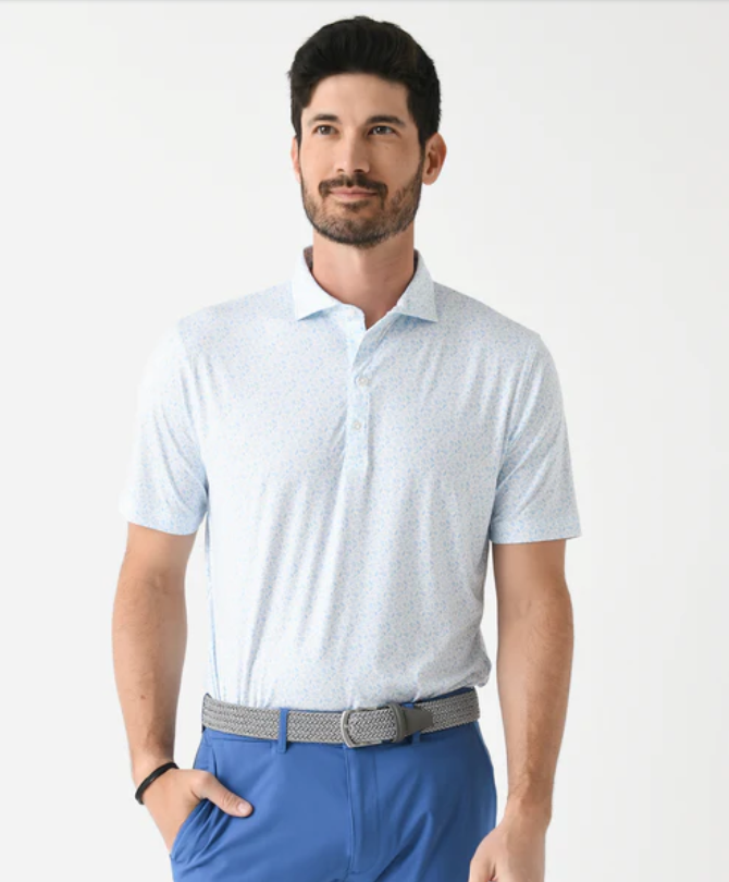 Sneaks Printed Featherweight Performance Polo
