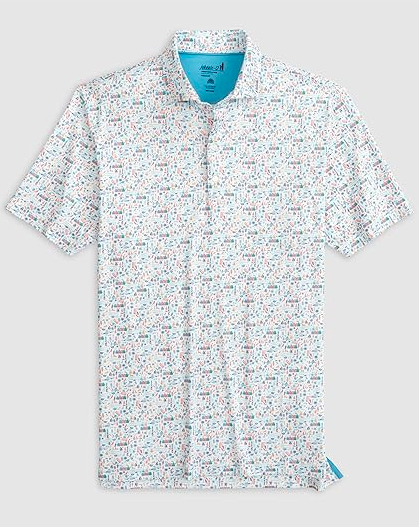 Sweet Carolinas Printed Jersey Performance Polo