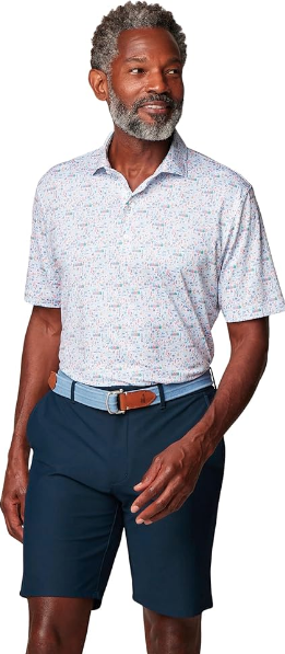 Sweet Carolinas Printed Jersey Performance Polo