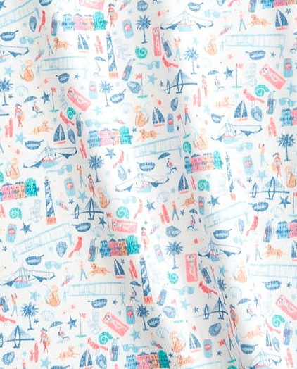 Sweet Carolinas Printed Jersey Performance Polo