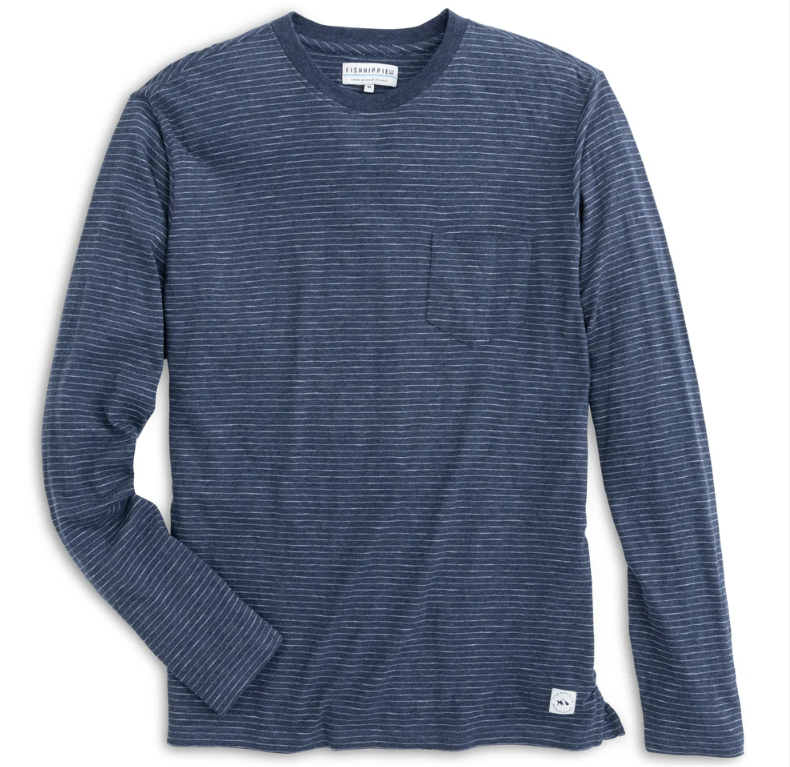 Verano Stripe Pocket Tee