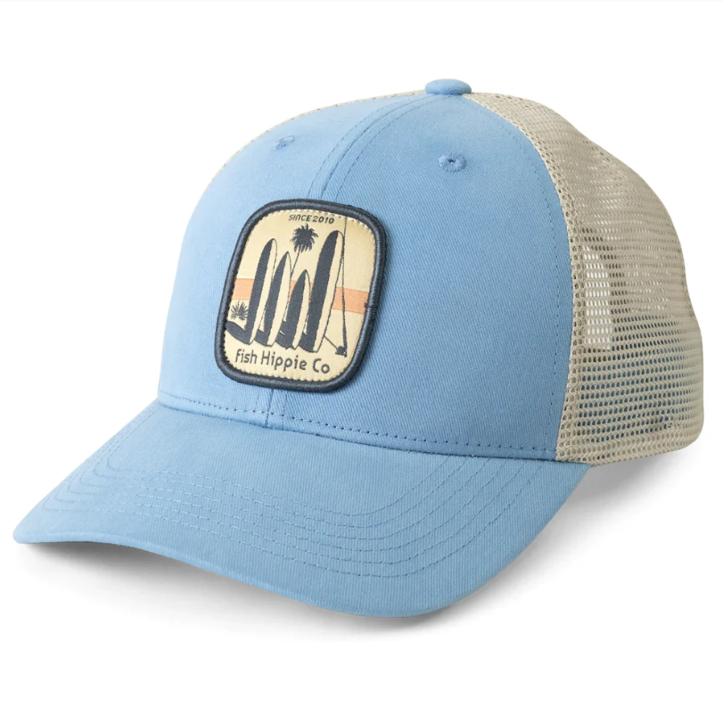 Quatro Trucker Hat - Dusk Blue