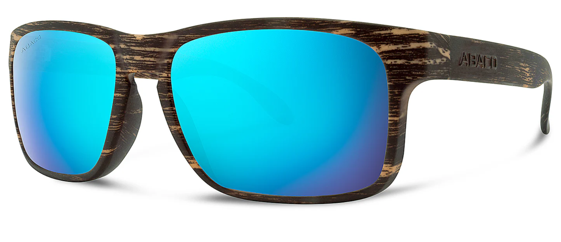 Dockside - Matte Black/Brown Ocean Mirror