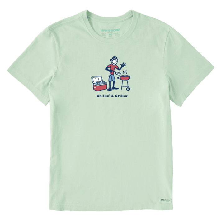 Men's Crusher Tee Jake Chillin and Grillin