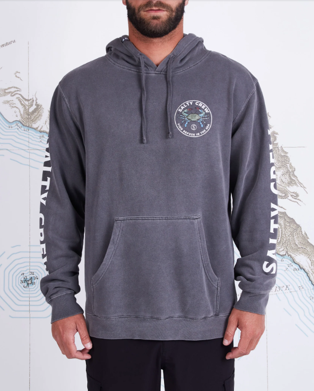 Blue Crabber Overdyed Fleece