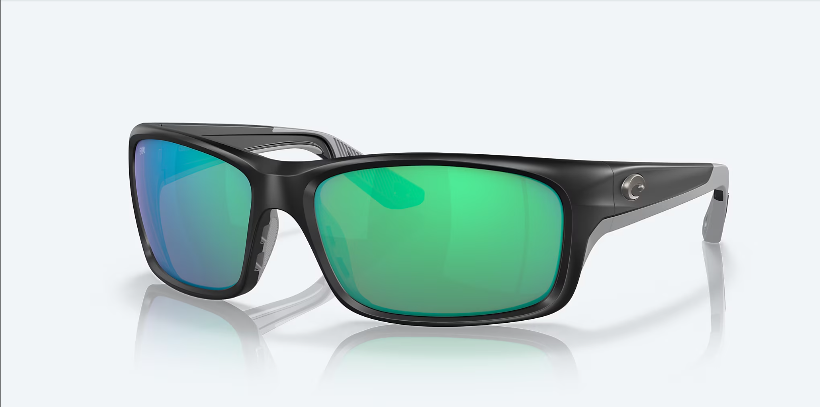 Jose Pro Matte Black w/ Green Mirror 580G