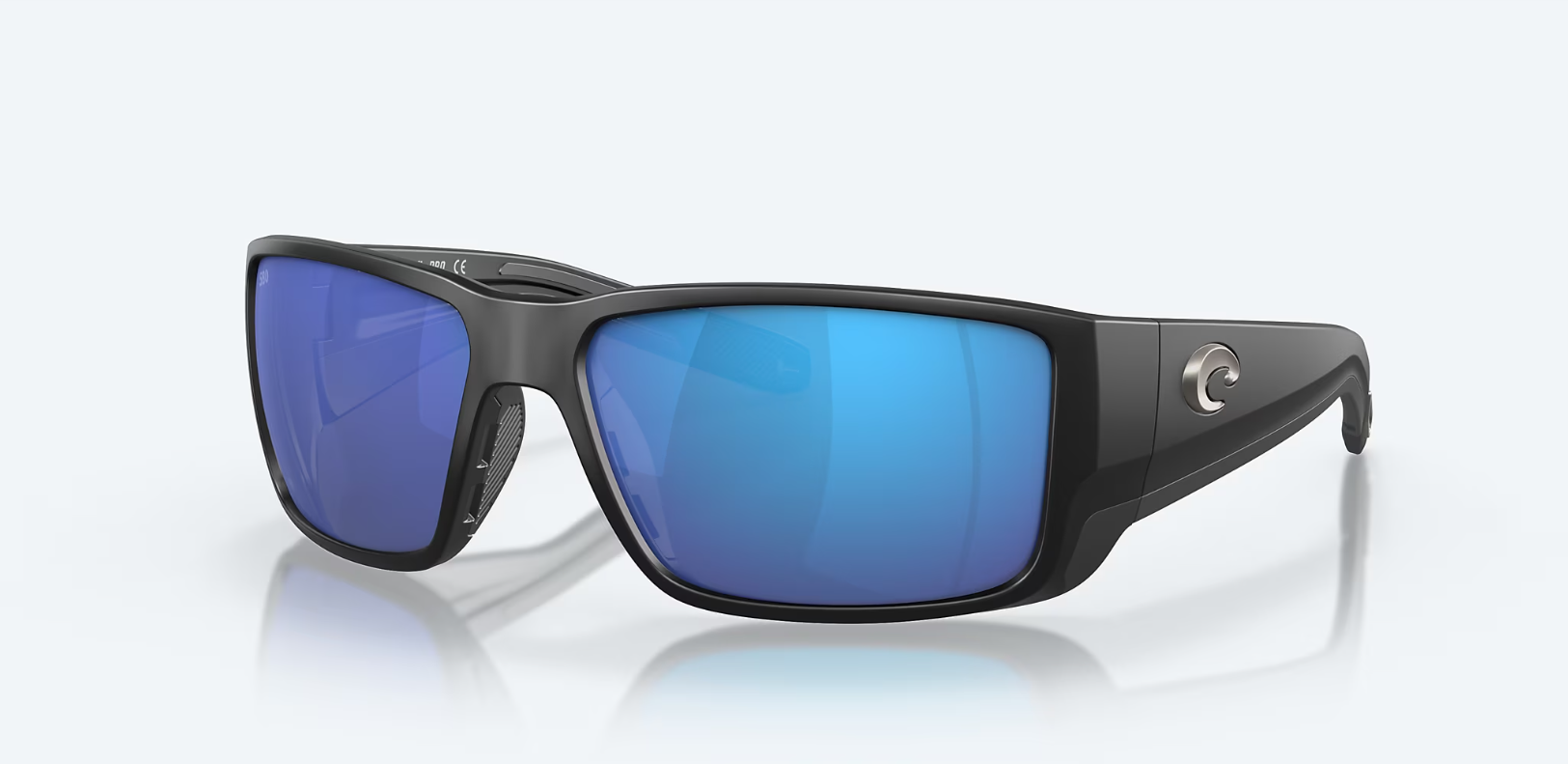 Blackfin Pro - Matte Black w/ Blue Mirror 580G