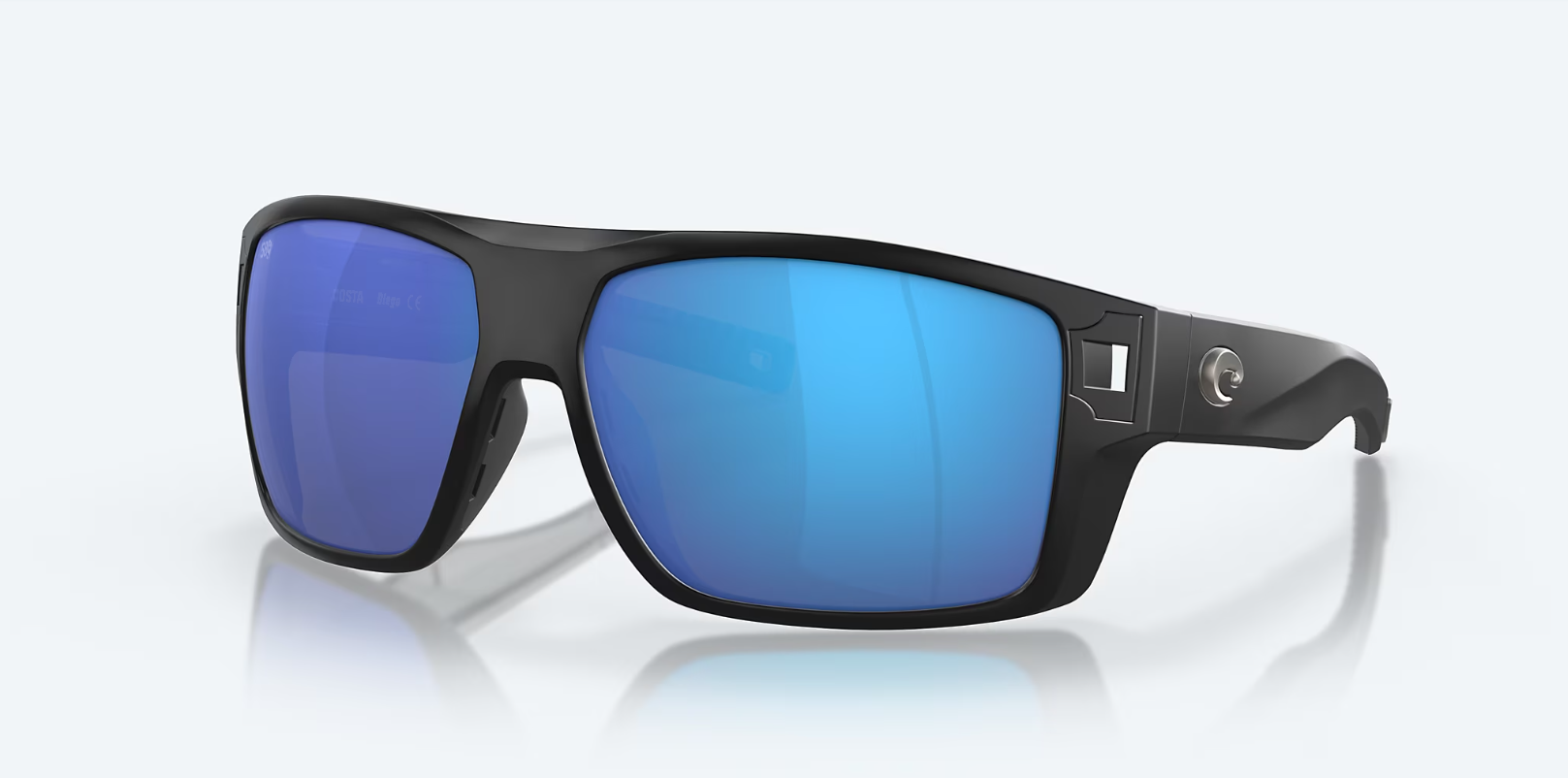 Diego - Matte Black w/ Blue Mirror 580G
