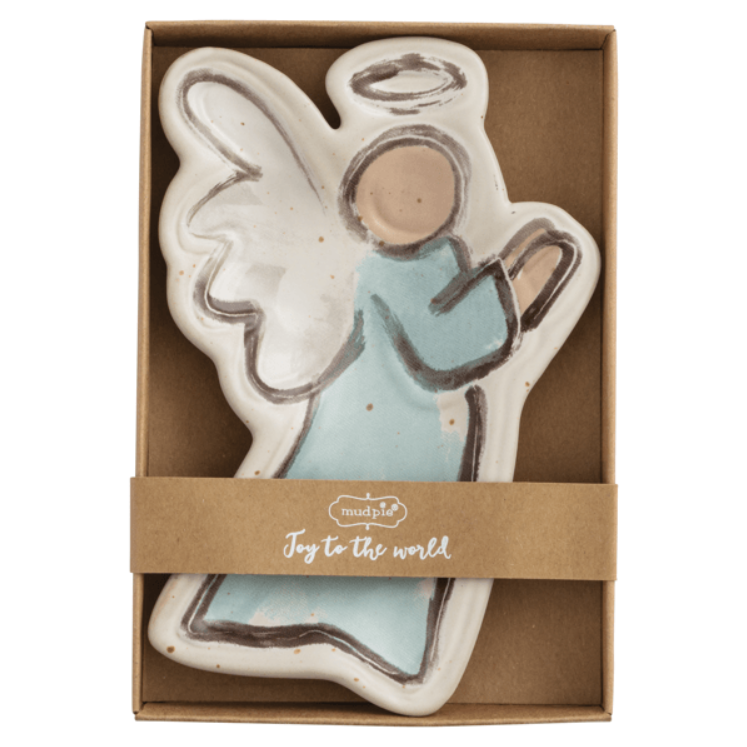Sideways Angel Tidbit Dish