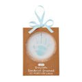 Blue Handprint Ornament