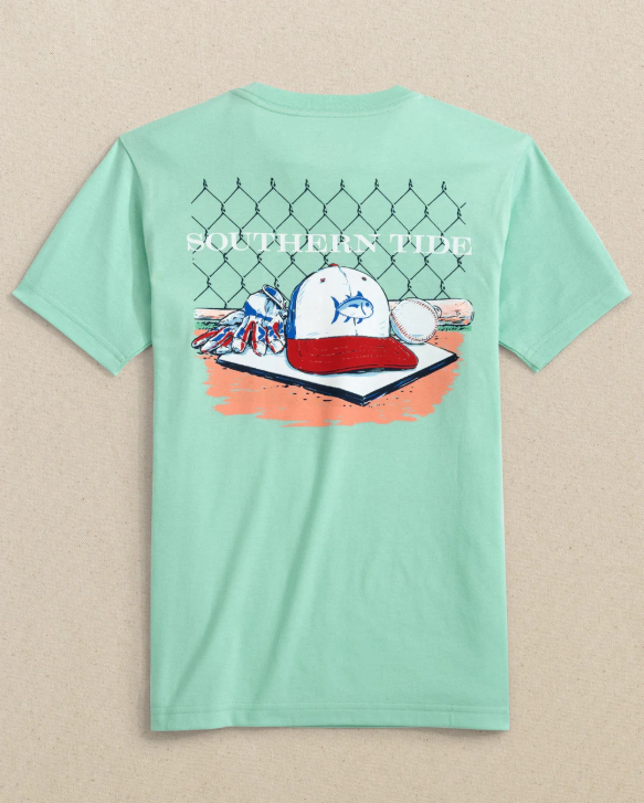 Youth Homeplate Hat s/s Tee