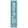 42" Metal The Beach is Where I Belong